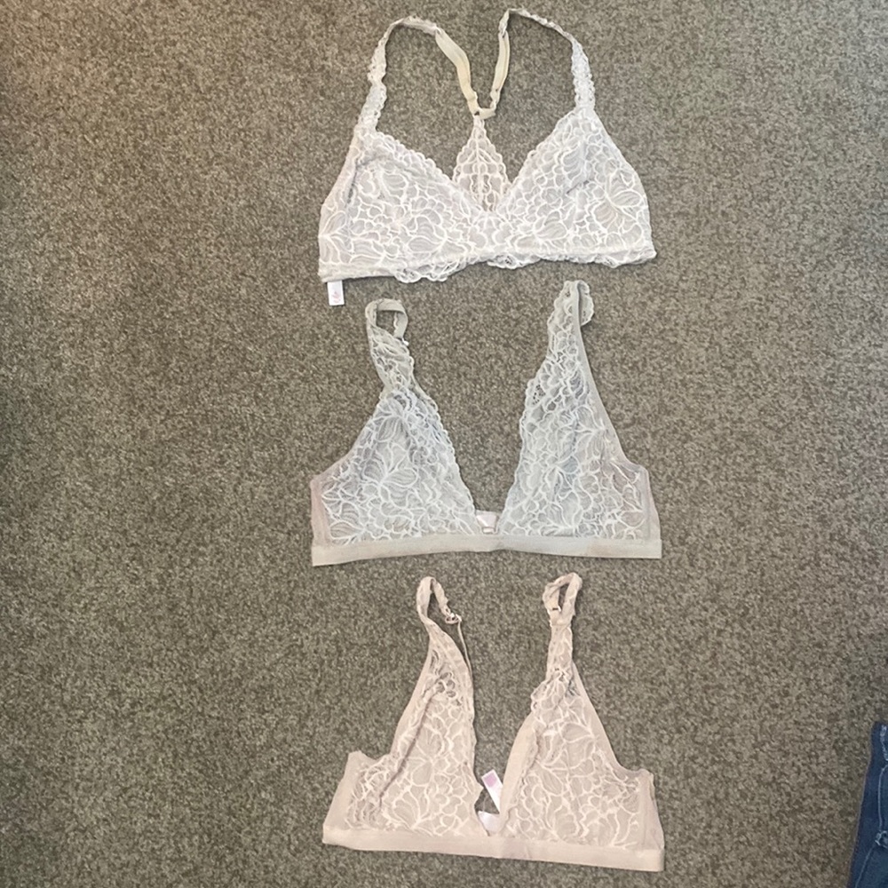 3 Xhilaration bralettes
